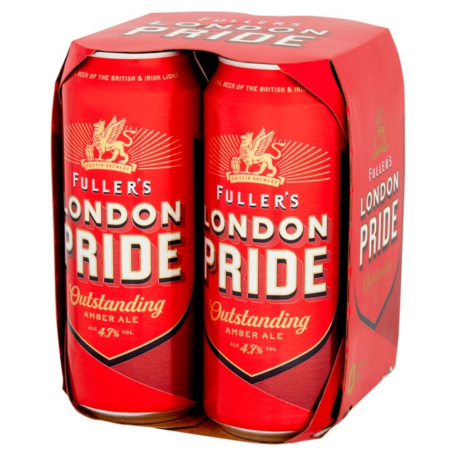 Fuller's London Pride Amber Ale beer 4 x 500ml - British product