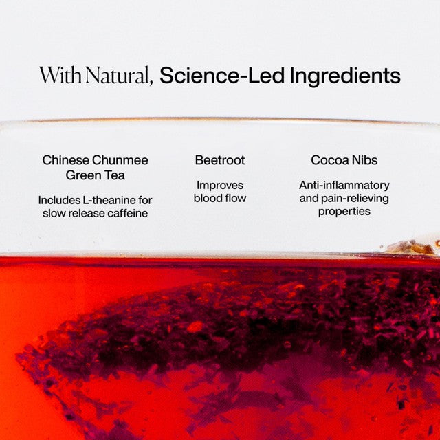 MISSION Energise Green Tea Bags with cocoa nibs and ginger 15 Bags, imported from the UK