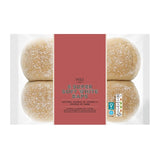 M&S Super Soft White Baps 6 pack, imported from the UK