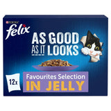 Felix wet cat food Favourites Selection 12 x 85g - British product