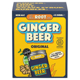 The Root Co original ginger beer 4x230ml (British brand)