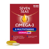 Seven Seas Omega-3 multivitamins Woman 50+ Duo pack (British brand)