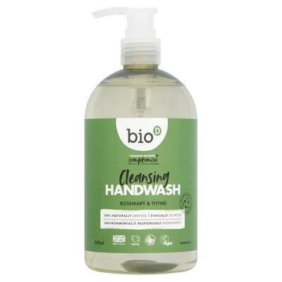M&S Bio-D Eco Rosemary & Thyme Hand Wash 500ml- Buy online at McGrocer