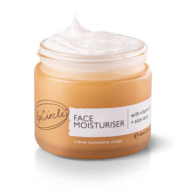 UpCircle Face Moisturiser with Vitamin E 50ml (British brand)
