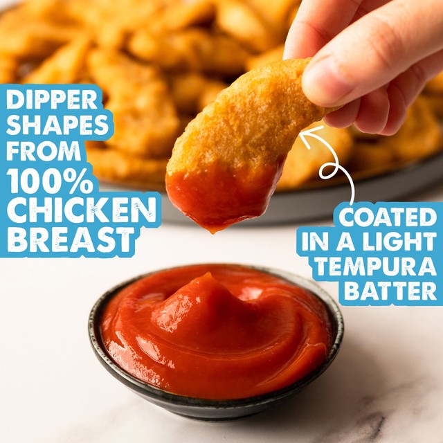 Birds Eye Crispy Chicken Dippers 697g - British product