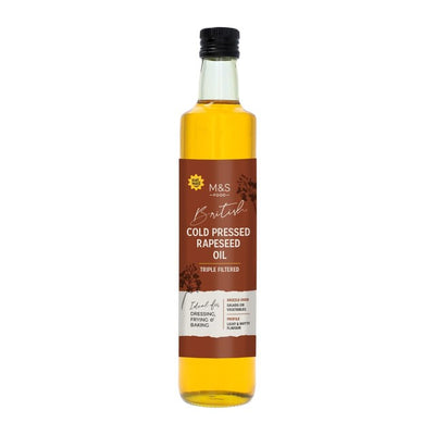 Huile de colza M&S pressée à froid pour cuisson 500 ml