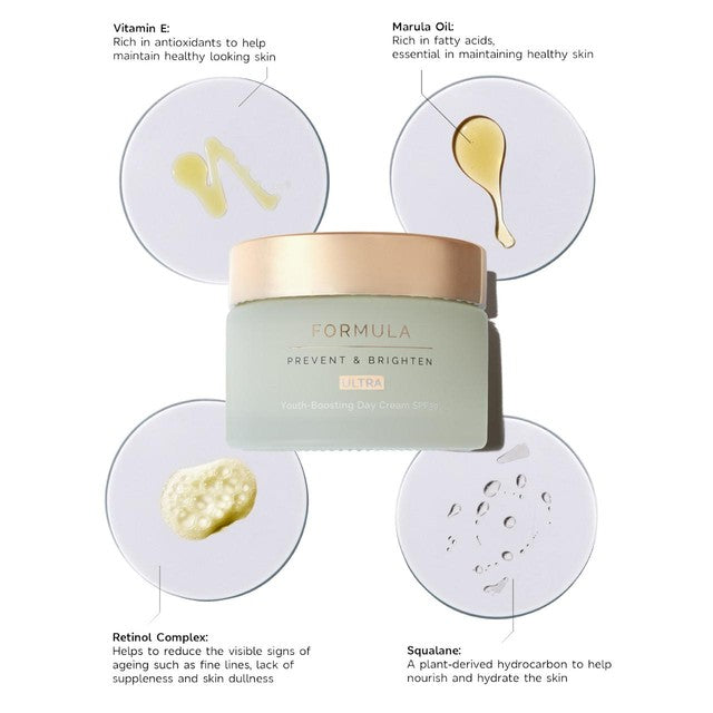 M&S Formula Prevent & Brighten day cream, imported from the UK
