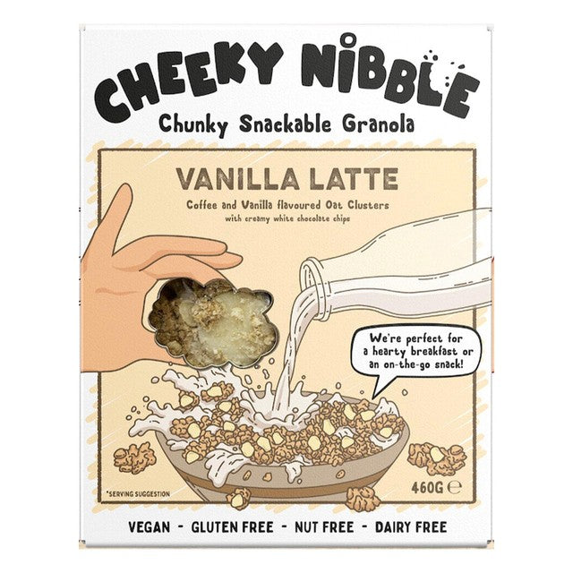 Cheeky Nibble Vanilla Latte Granola 460g - British product