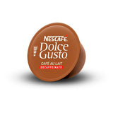 Dolce Gusto cafe au lait decaf coffee capsules 16 pack - British product
