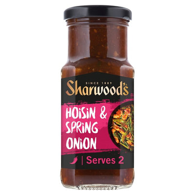 M&S Sharwood's Hoi Sin & Spring Onion Stir Fry Sauce 195g- Buy online at McGrocer