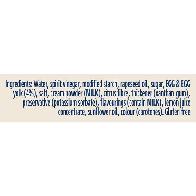 Hellmann's Lighter than Light Squeezy Mayonnaise 430ml, UK version