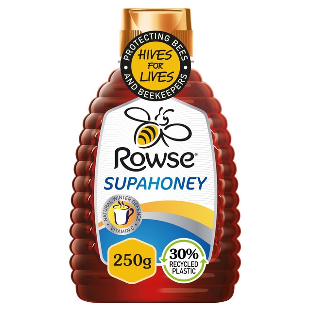 Rowse Supahoney Manuka & Honey blend 250g, imported from the UK