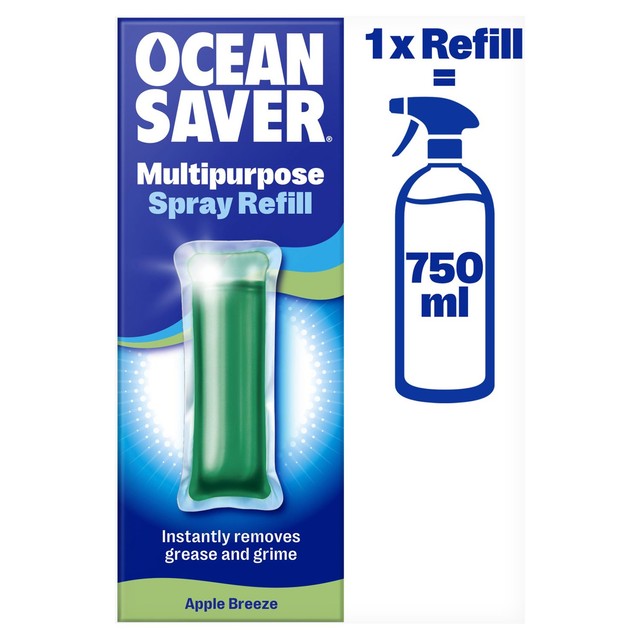 OceanSaver EcoDrop multi-purpose cleaner Apple Breeze 10ml, imported from the UK