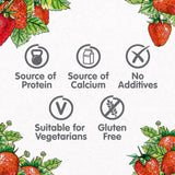 Onken Naked Strawberry yogurt pouch - UK version