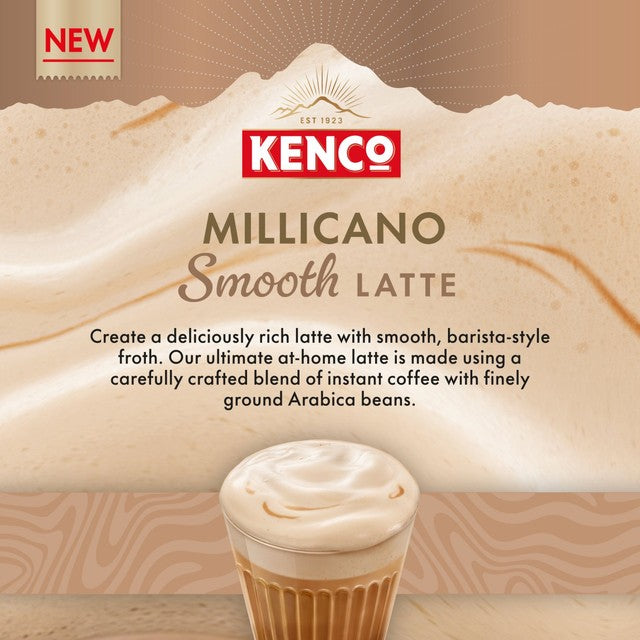 Kenco Millicano Latte instant coffee 220g, UK version