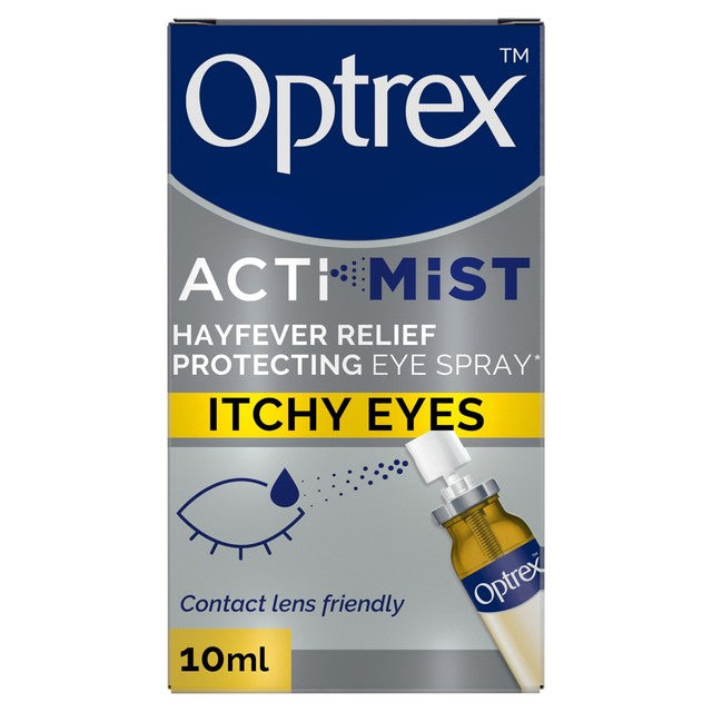 Optrex ActiMist Itchy Eye Spray 10ml, imported from the UK