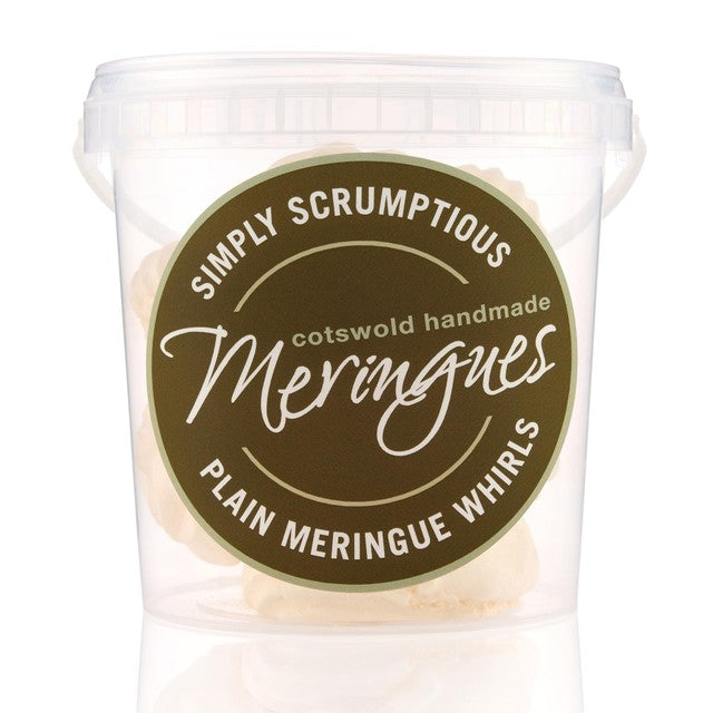 Cotswold Handmade Meringues plain meringue whirls 150g - British product