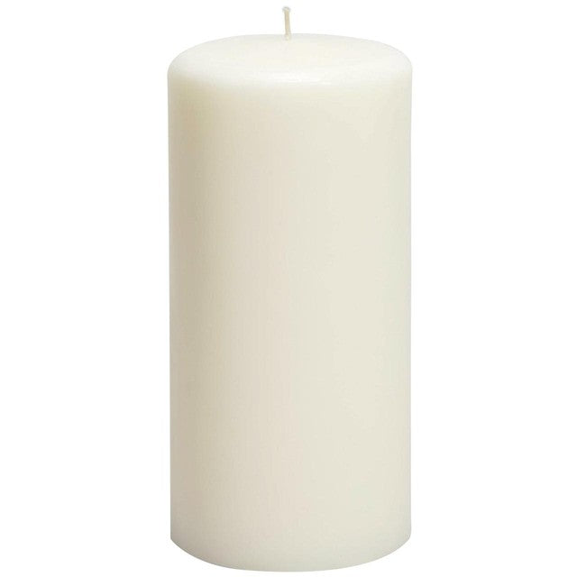 M&S wide pillar candle, imported from the UK