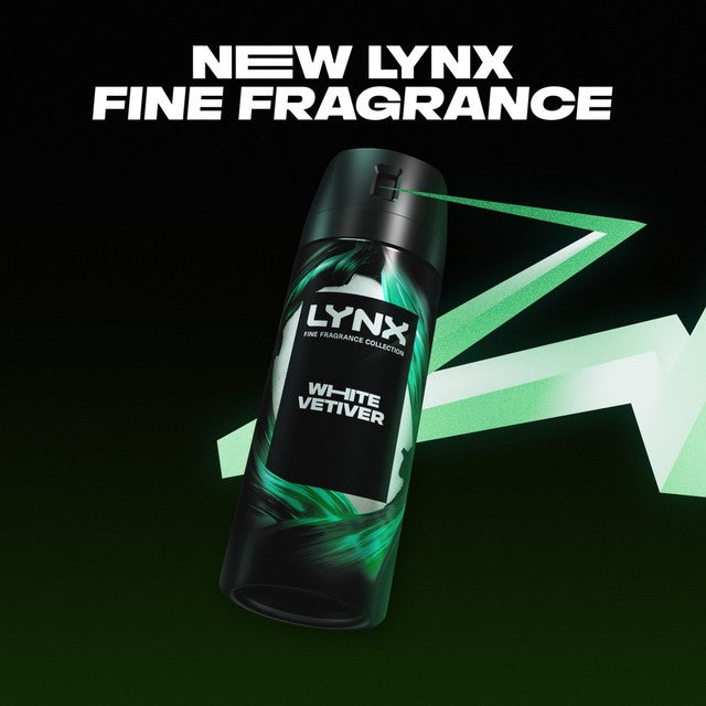 Lynx White Vetiver deodorant body spray 150ml, UK version