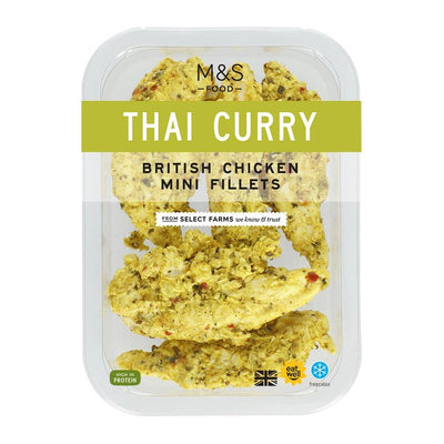 M&S M&S Grüne Thai Hähnchen-Mini-Filets Ready-to-Eat Hähnchen 165g - Online bei McGrocer kaufen