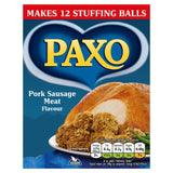 Paxo Pork Sausage Meat Flavour Stuffing Mix 190g, imported from the UK