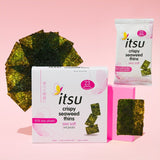 Itsu crispy seaweed thins sea salt 4 x 5g multipack, UK version