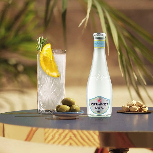 San Pellegrino Light Tonic Water 4 x 200ml (British brand)