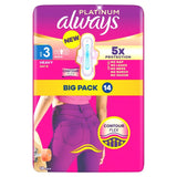 Always Platinum Day & Night Size 3 Sanitary Towels with wings - British product