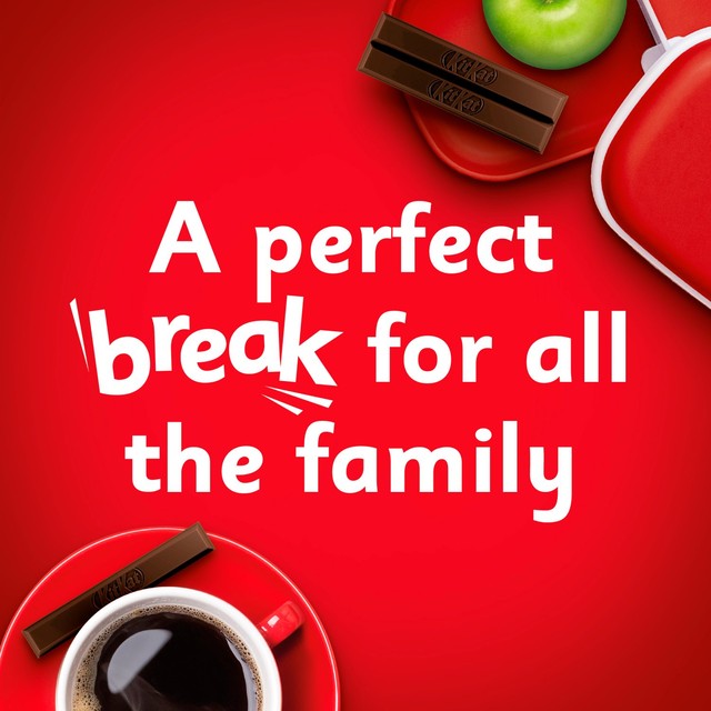 KitKat dark chocolate biscuit bar multipack, UK version