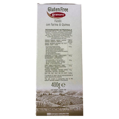 M&S Granoro Glutenfri Pasta Fusilli 400g - Kjøp online hos McGrocer