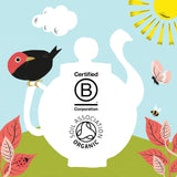 Clipper Chamomile & Peach organic infusion tea bags 20 per pack - British product
