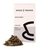 Good & Proper Tea White Peony loose leaf tea 60g, UK version