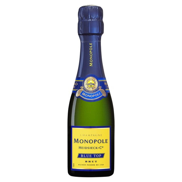 Heidsieck Monopole Blue Top Brut NV Champagne 20cl, UK version