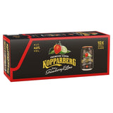 Cidre de fruits Kopparberg fraise et citron vert, 10 x 330 ml, version britannique