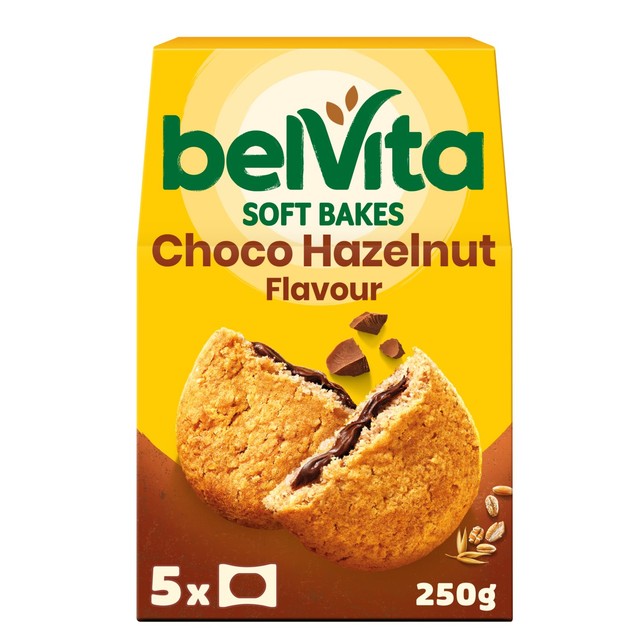 Belvita Choco Hazelnut Soft Bakes - British product