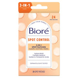 Biore Spot Control 3-in-1 Acne Spot Patches 24 Pack - British product