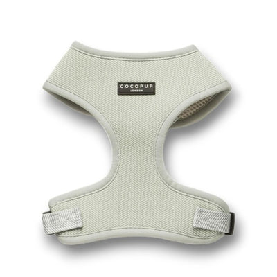 M&S Cocopup London Sage Tweed Dog Harness Medium- Buy online at McGrocer