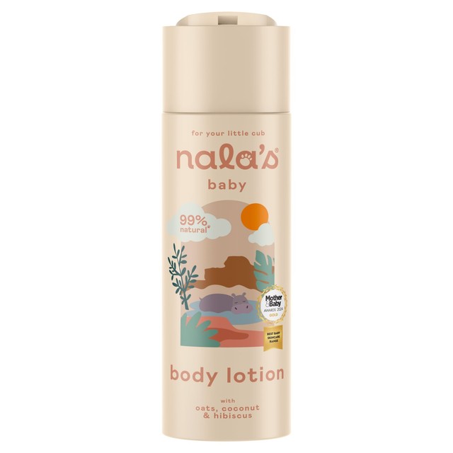 Nala's Baby 99% natural baby body lotion 200ml, imported from the UK