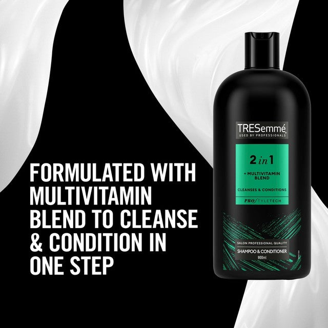 TRESemme 2 in 1 shampoo and conditioner 900ml (British brand)