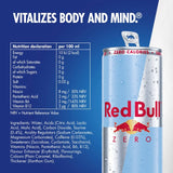 Red Bull Energy Drink Zero 8 x 250ml imported from the UK