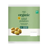 M&S organic salad potatoes 750g, imported from the UK