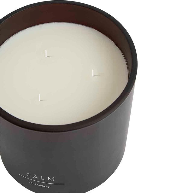 M&S Calm Amber three-wick candle (British brand)