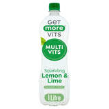 Get More Vits multivitamin sparkling water lemon and lime 1L, UK version