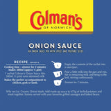 Colman's onion sauce mix sachet - British product