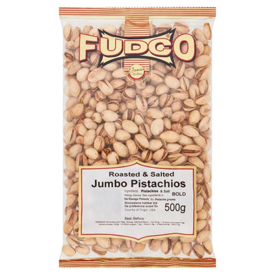 M&S Fudco Jumbo pistasjnøtter 500g- Kjøp online hos McGrocer