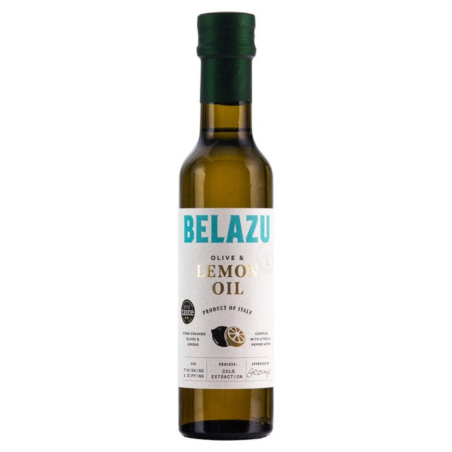 Belazu Lemon Infused Olive Oil 250ml - British product