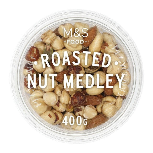 M&S Nut Medley 400g, imported from the UK
