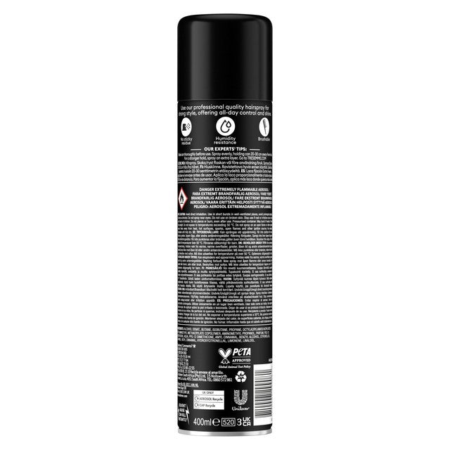 TRESemme Extra Hold Hair Spray 400ml (British brand)