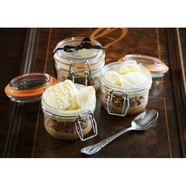 Kilner Clip Top Round Jar 0.125L, UK version