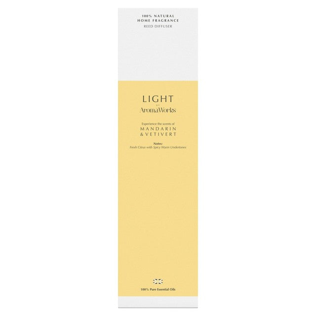 Wax Lyrical Reed Diffuser Mandarin & Vetivert 100ml - British product